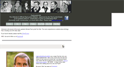 Desktop Screenshot of paullynde.info